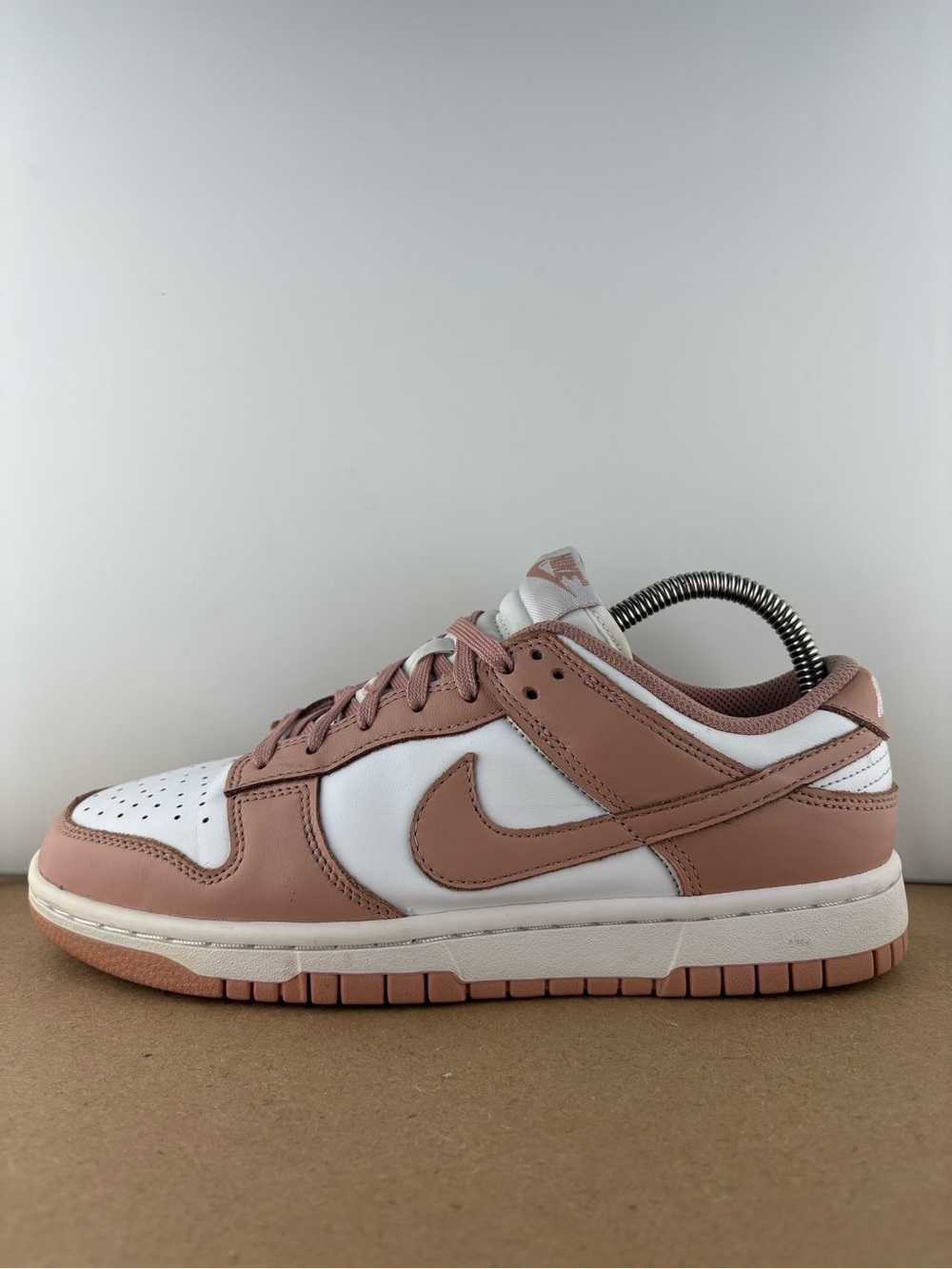 Nike Dunks Low Women's White/Rose Pink Whisper Size 7.5 DD1503-118 - Picture 5 of 9